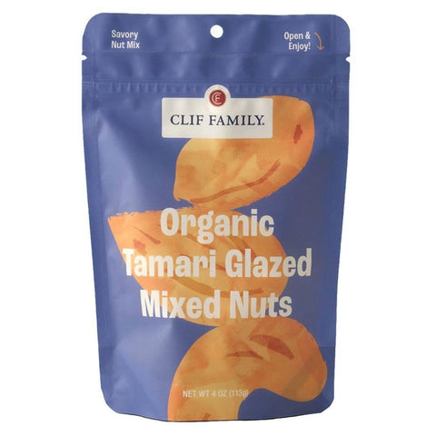 Organic Tamari Glazed Mixed Nuts Snack Clif Family Winery & Farm