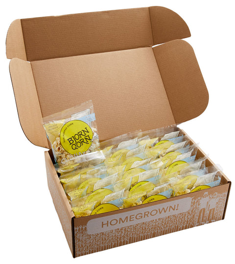 Cloudy Popcorn Bags 1oz 15-Pack Popcorn Bjorn Qorn