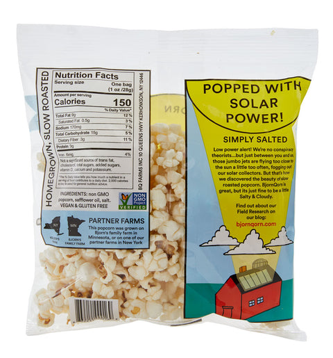 Bjorn Qorn Mix Popcorn Bags 15-Pack Snack Popcorn Case Bjorn Qorn