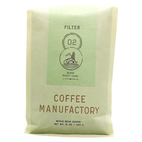 Coffee Manufactory '02: Filter' Coffee Beans 12OZ
