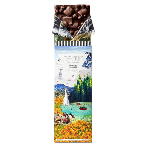 Dark Chocolate 70% S'Mores Gourmet Chocolate Compartes