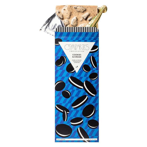 Cookies & Cream Dark & White Chocolate Cookies 3OZ Compartes