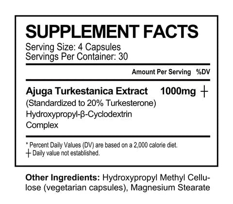 Psycho Complexed Turkesterone 20% (1000mg)
