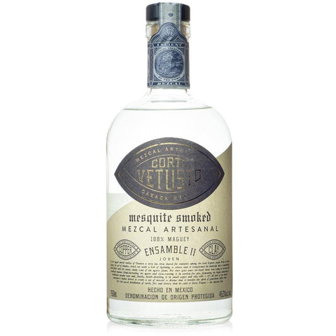 Mesquite Smoked Mezcal Espadin-Madrecuishe-Tobala 750ML Corte Vetusto