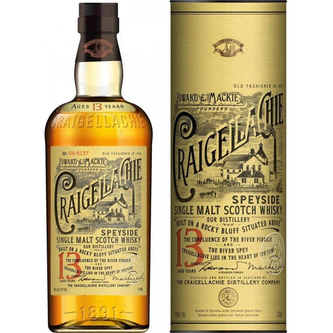 Speyside 13yr Single Malt Scotch Whisky Craigellachie Distillery 750ML