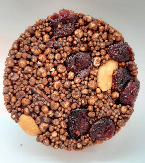Extra Dark Chocolate Cranberries Cashews Alegria Bites Organic Mexican