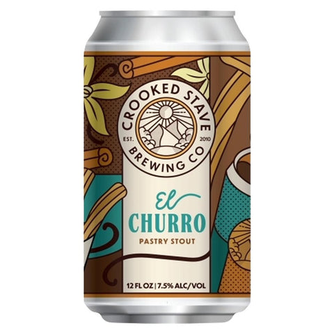 Pastry Stout Cinnamon Vanilla Crooked Stave Brewing Co. El Churro 12OZ