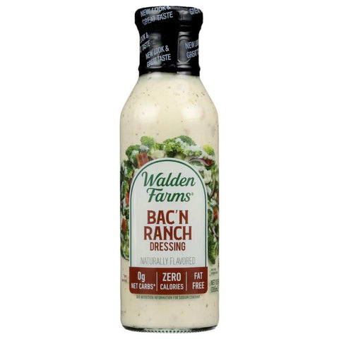 Bacon Ranch Zero Calorie Dressing 12 fl oz Walden Farms