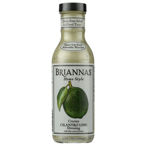 Creamy Cilantro Lime Dressing 12 oz BRIANNAS