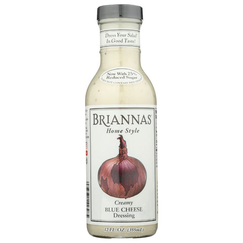 Creamy Blue Cheese Dressing 12 oz BRIANNAS