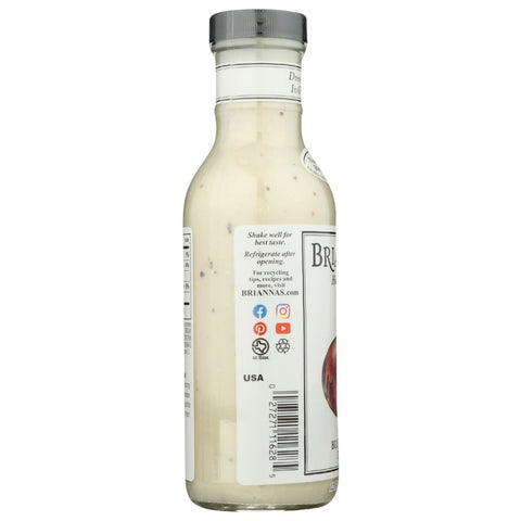 Creamy Blue Cheese Dressing 12 oz BRIANNAS