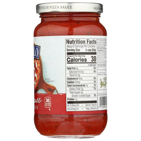 Pizzeria Pizza Sauce 14 oz Sauce DELALLO