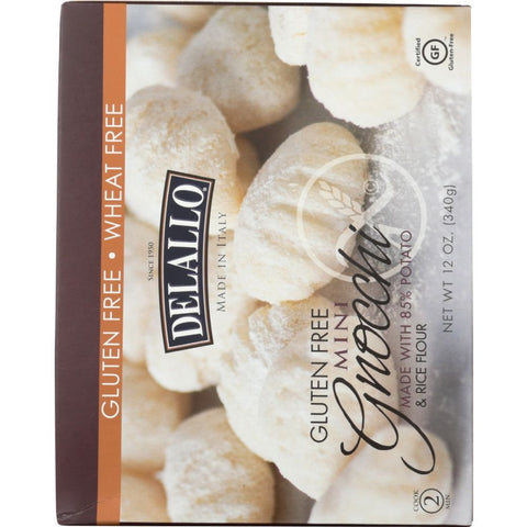 Gluten Free Mini Gnocchi Potato Dumplings DELALLO 12 oz