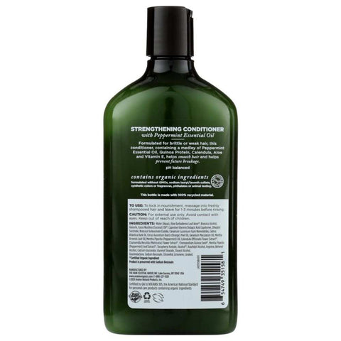 Strengthening Peppermint Conditioner 11oz Hair Care AVALON ORGANICS