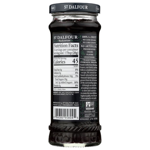Blackcurrant Fruit Spread 10 oz Spread ST DALFOUR