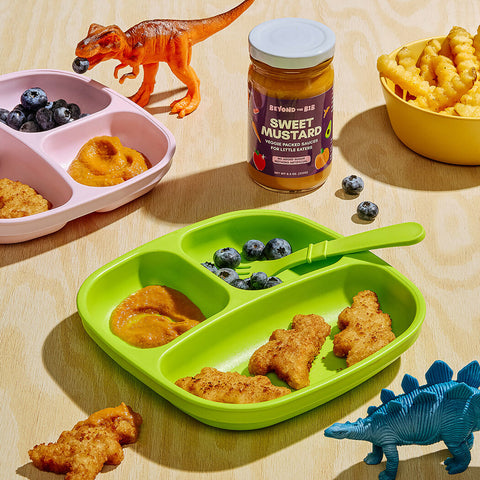 Sweet Mustard Clean-Label Kids Condiment Beyond the Bib