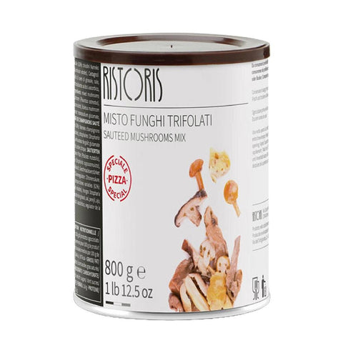 Sauteed Mushrooms Mix Misto Funghi Trifolati 12.5 OZ Ristoris