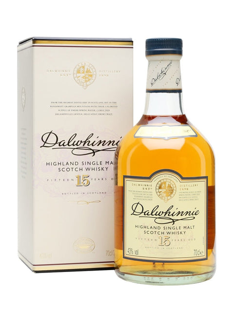 Scotch Single Malt 15yr Dalwhinnie Distillery 750ML