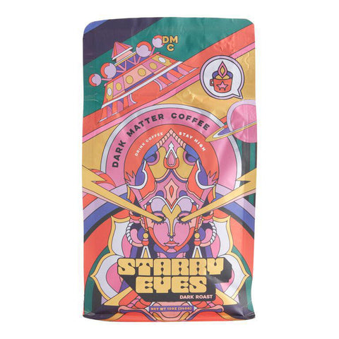 Dark Roast Starry Eyes Coffee Beans Dark Matter Coffee 12OZ