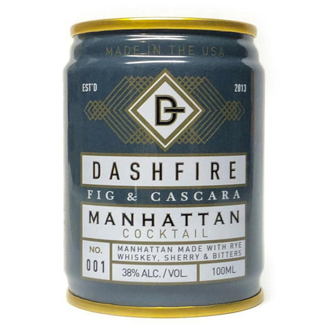 Fig & Cascara Manhattan Cocktail Ready-to-Pour 100ML Dashfire