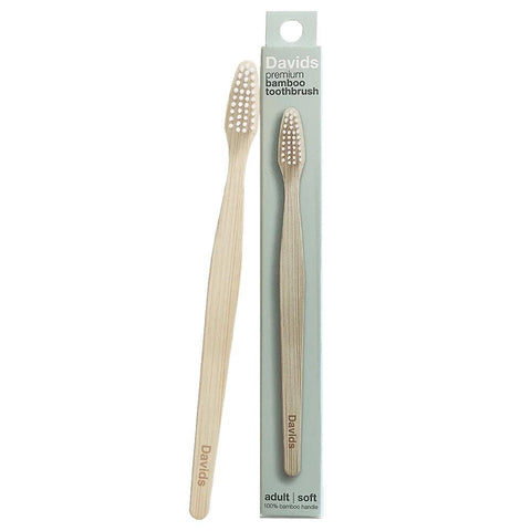 Adult Soft Premium Bamboo Toothbrush Davids
