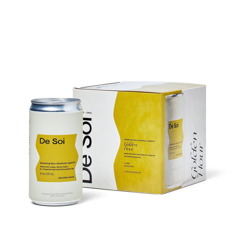 Golden Hour Sparkling Non-Alcoholic Aperitif 4PK De Soi