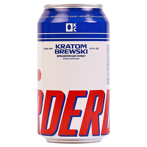 Kratom Brewski Non-Alcoholic Kratom-Infused Beverage 12OZ DER
