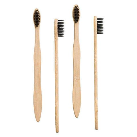 Bamboo Toothbrush Biodegradable 4-Pack Desesh