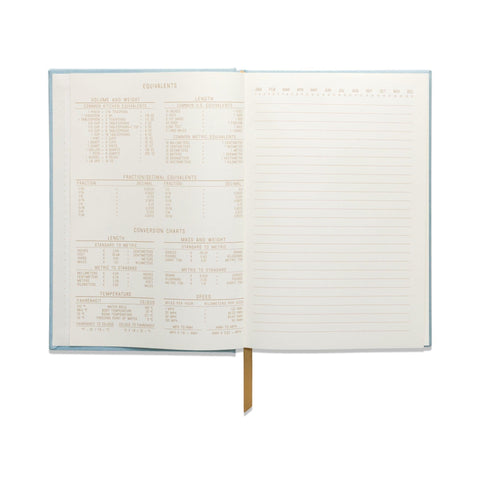 Arch Dot Blue Suede Cloth Journal with Pocket Notes Designworks Ink