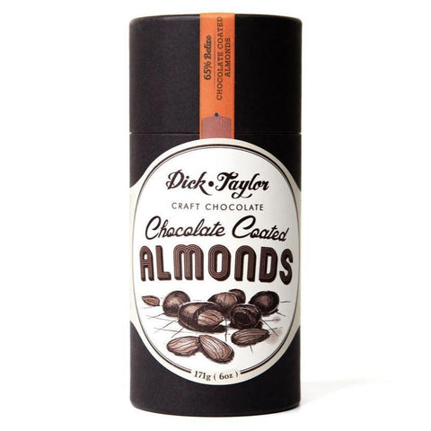 Chocolate Coated Almonds 6OZ Dick Taylor Craft Chocolate