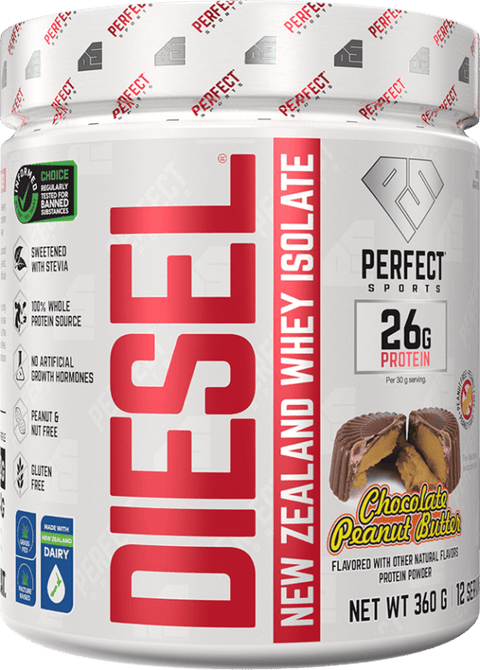 DIESEL NEW ZEALAND GRASSFED WHEY PROTEIN ISOLATE -360 G