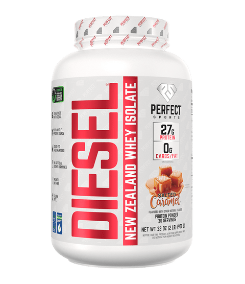 Perfect Sports DIESEL New Zealand Grassfed Whey Protein Isolate 2 lbs