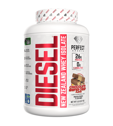 Perfect Sports DIESEL New Zealand Grassfed Whey Protein Isolate 5 lbs