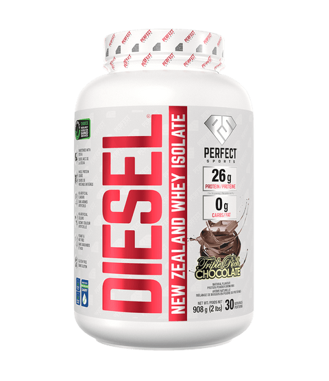 Perfect Sports DIESEL New Zealand Grassfed Whey Protein Isolate 2 lbs