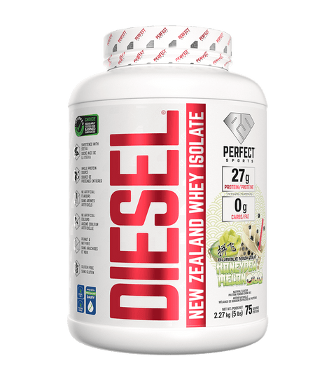 Perfect Sports DIESEL New Zealand Grassfed Whey Protein Isolate 5 lbs