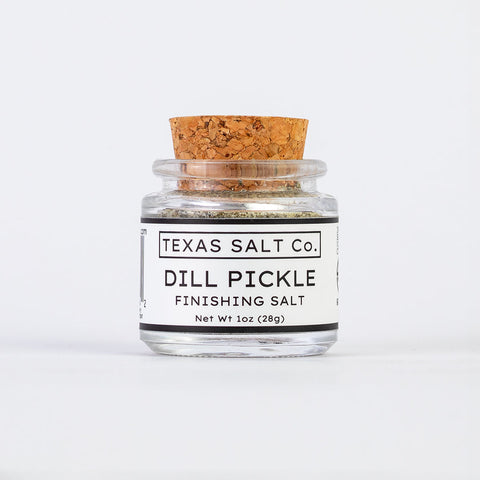 Dill Pickle Finishing Salt Seasoning Texas Salt Co