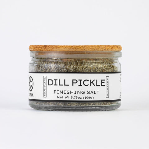 Dill Pickle Finishing Salt Seasoning Texas Salt Co