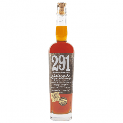 Colorado Single-Barrel Rye Whiskey 750ML Distillery 291