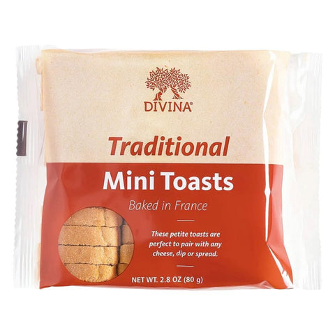 Mini Toasts Traditional 2.8OZ Divina