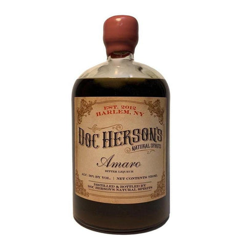 Amaro Bitter Liqueur 750ML Doc Herson's Natural Spirits