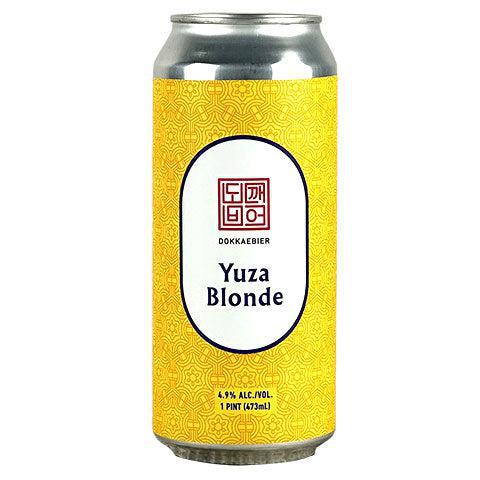 Yuza Blonde Ale Drinkable Blonde Ale Dokkaebier