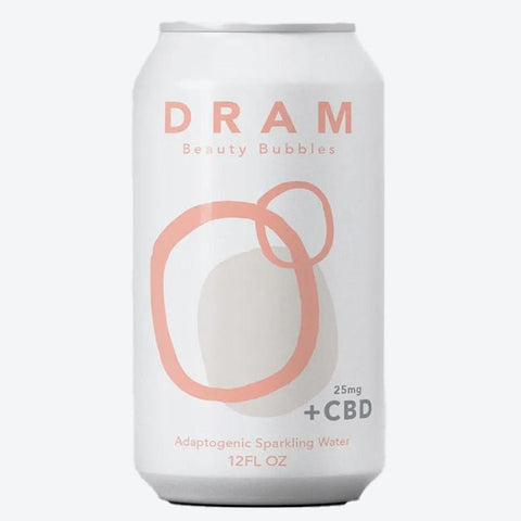 Adaptogenic Sparking Water with CBD 12OZ DRAM Apothecary Beauty Bubbles