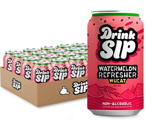 Watermelon Refresher Cold Crisp DrinkSip Beverage