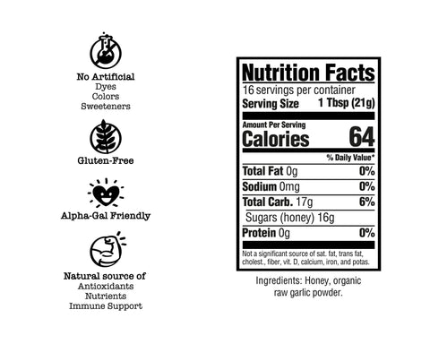 Garlic Honey Drizzler