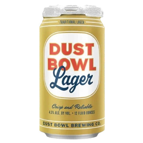Dust Bowl Lager Crisp Flavorful 12OZ Beer Dust Bowl Brewing Co.