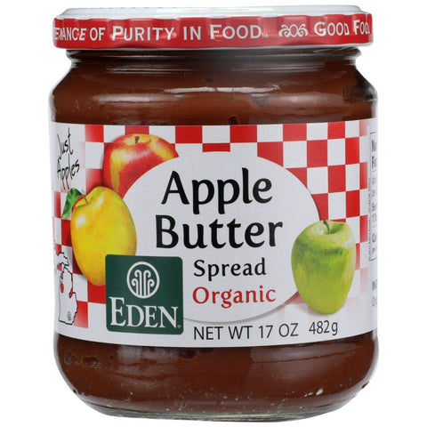 Apple Fruit Butter Organic 17 oz Spread EDEN FOODS