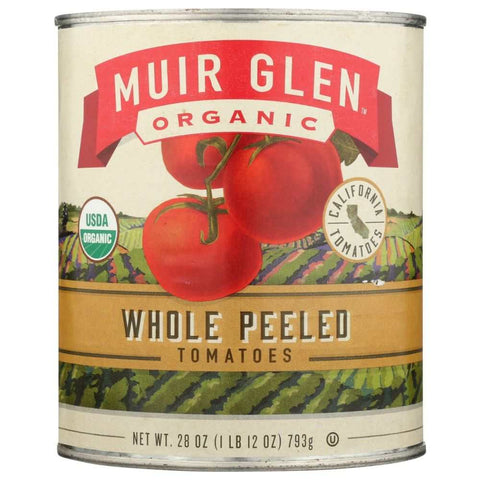 Whole Peeled Tomatoes 28 oz Canned Tomatoes MUIR GLEN