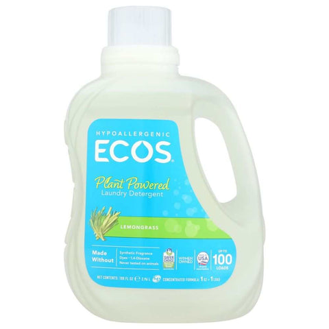 Hypoallergenic Lemongrass Laundry Detergent 100 oz ECOS
