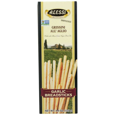 Alessi Garlic Olive Oil Breadsticks Turin-Style Snack