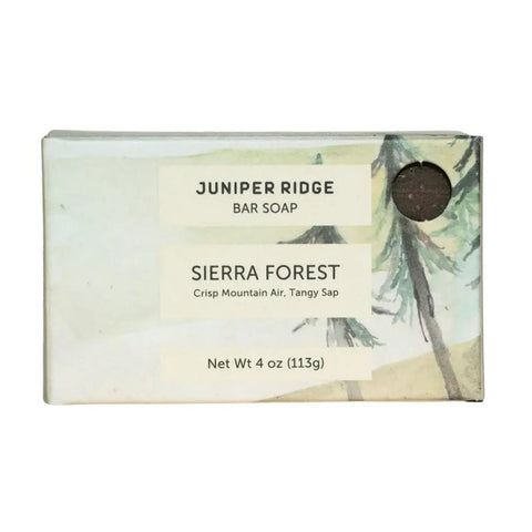 Sierra Forest Bar Soap Cold Processed 4OZ Juniper Ridge